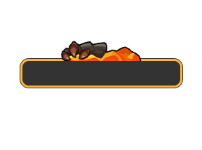 Fiery Dragonborn Nameplate